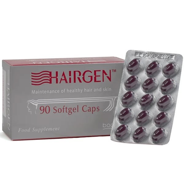 Boderm Hairgen 90 Softgels συμπλήρωμα για τριχόπτωση και ανάπτυξη μαλλιών με Saw Palmetto και L-Cystine

