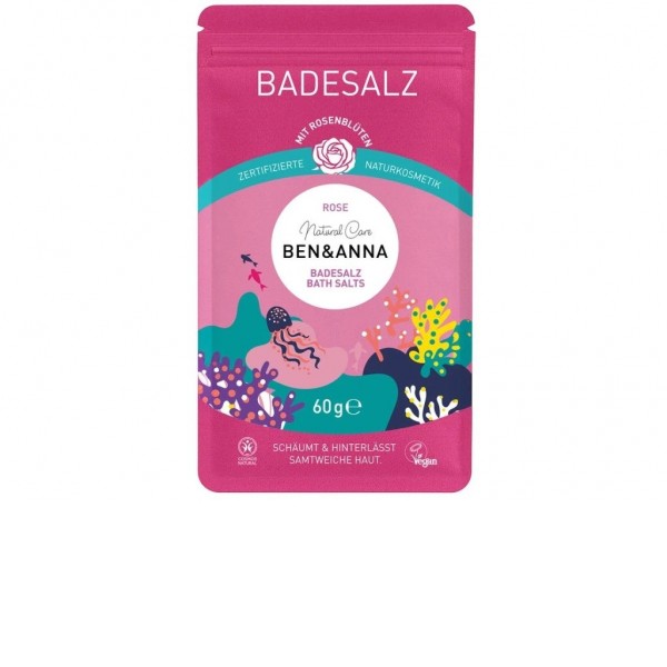 Ben & Anna Rose Bath Salts Sachet 60g φυσικά άλατα μπάνιου με τριαντάφυλλο
Vegan άλατα μπάνιου Ben & Anna Rose 60g
Φυσικό αλάτι μπάνιου με rose petals Ben & Anna
Ben & Anna bath salts rose sachet για χαλάρωση και ευεξία
Άλατα μπάνιου τριαντάφυλλο για ενυδάτωση επιδερμίδας
Ben and Anna φυσικά bath salts με θαλασσινό αλάτι