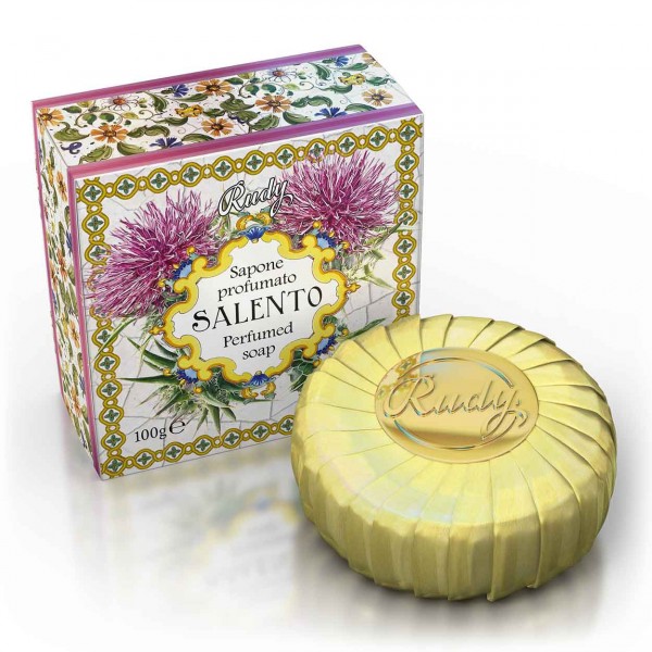 Rudy Le Maioliche Salento Perfumed Soap 100gr πολυτελές αρωματικό ιταλικό σαπούνι σώματος και χεριών