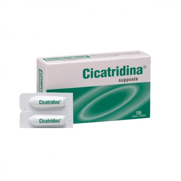 Cicatridina Supposte υπόθετα με υαλουρονικό οξύ για το ορθό 10 υπόθετα x 2gr για αιμορροΐδες ερεθισμούς και αποκατάσταση βλεννογόνου