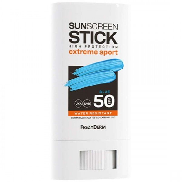 Frezyderm Sunscreen Stick Extreme Sport SPF50 BLUE Αντηλιακό Stick Προσώπου για Outdoor Sports 20ml
