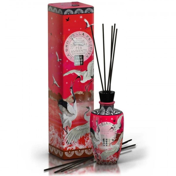 Elite Line The Crane Bird Room Diffuser 300ml με στικς πολυτελές αρωματικό χώρου μεγάλης διάρκειας για σπίτι και επαγγελματικό χώρο
