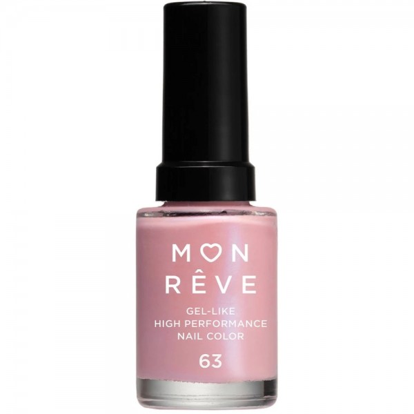 Mon Reve Gel-Like High Performance Nail Color No63 13ml βερνίκι νυχιών gel effect μεγάλης διάρκειας με έντονη λάμψη και επαγγελματικό αποτέλεσμα