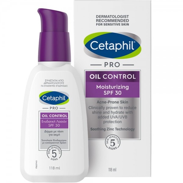 Cetaphil PRO Oil Control Ενυδατική Λοσιόν SPF30 118ml για λιπαρό δέρμα με τάση ακμής, Cetaphil PRO Oil Control Moisturizing Lotion SPF30 118ml, Cetaphil ενυδατική λοσιόν προσώπου SPF30 για ακνεϊκή επιδερμίδα, Cetaphil Oil Control SPF30 για λιπαρό και ευαίσθητο δέρμα, Cetaphil PRO Oil Control 118ml ενυδατική με ματ αποτέλεσμα, Cetaphil ενυδατική προσώπου για έλεγχο λιπαρότητας και γυαλάδας, Cetaphil PRO Oil Control μη φαγεσωρογόνος ενυδατική SPF30, Cetaphil Moisturizing Lotion SPF30 για oily acne prone skin