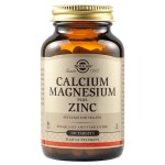 Solgar Calcium Magnesium + Zinc 100 ταμπλέτες – Συμπλήρωμα για Οστά, Μύες και Ανοσοποιητικό