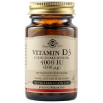 Solgar Vitamin D3 4000 IU – 60 φυτικές κάψουλες για οστά και ανοσοποιητικό