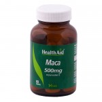 Health Aid Maca 500mg 60 ταμπλέτες συμπλήρωμα ενέργειας και libido