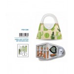 Pokhara Lady Cotton Manicure Set – Σετ περιποίησης νυχιών σε κομψή θήκη, ιδανικό για χρήση στο σπίτι ή στο ταξίδι
