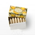 Σετ 6 φυτικών σαπουνιών Saponificio Fiorentino Lemon 50g με αναζωογονητικό άρωμα λεμονιού