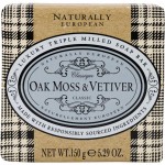 Σαπούνι Naturally European Oak Moss & Vetiver 150g σε πολυτελή συσκευασία
