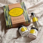 Σετ περιποίησης Naturally European Ginger & Lime με αφρόλουτρο, scrub και κρέμα σώματος