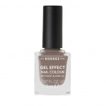 Korres Gel Effect Nail Colour No 95 Stone Grey 11ml – Βερνίκι νυχιών γκρι απόχρωση.