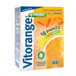 Vitorange Probio Plus με Vitamin C και προβιοτικά για ενίσχυση ανοσοποιητικού και πεπτικού συστήματος, 20 φακελίσκοι