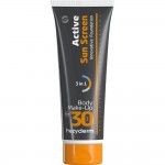 Frezyderm Active Sun Screen Body Make Up SPF30+ 75ml αντηλιακό σώματος με χρώμα και ομοιόμορφη κάλυψη