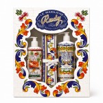 Rudy Profumi Le Maioliche Ortus Kitchen Collection Gift Set Σαπούνι Χεριών Εξουδετέρωσης Οσμών 300ml & Υγρό Πιάτων 750ml & Πετσέτα 100% Βαμβακερή Made in Italy
