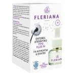 Fleriana Plugin 100% Φυσικό Εντομοαπωθητικό Υγρό Plugin 30ml με Αιθέρια Έλαια για Προστασία από Κουνούπια και Έντομα