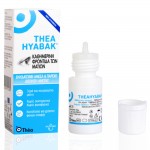 TheaHyabak οφθαλμικές σταγόνες 10ml για ξηροφθαλμία και ενυδάτωση ματιών χωρίς συντηρητικά