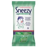 Sneezy Menthol υγρά μαντηλάκια 12 τεμαχίων – ανακούφιση μύτης με άρωμα μέντας
